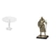 thumbnail image 1 of Escritorio redondo de casa de muñecas,Muebles de mesa redonda en miniatura para casa de muñecas,1 12,Figura de escritorio,Estatua de, 1 of 7