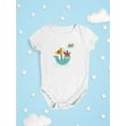 thumbnail image 3 of Cute Pirate Crab On Ship Bodysuit Infant -Image by Shutterstock,  6 Months, 3 of 4