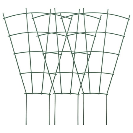 3pcs Plant Trellis for Climbing Plants Indoor Garden Metal Support 3pcs Plant Trellis for Climbing Plants Indoor Garden Metal Support