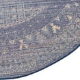 thumbnail image 6 of Unique Loom Sequoia District Rug , 7' 11" x 7' 11" ,Blue, 6 of 8