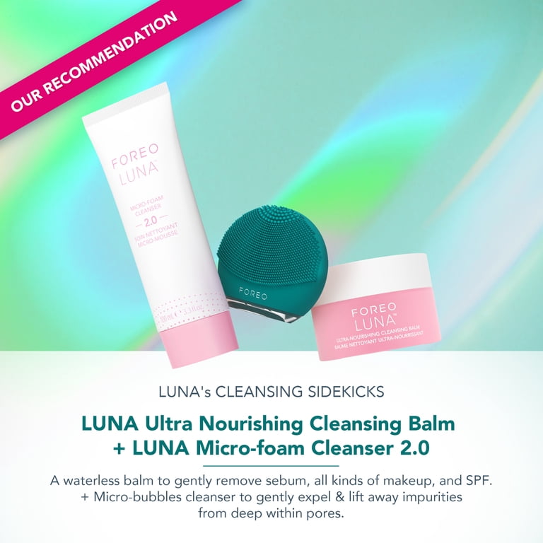 FOREO LUNA 4 Go - Silicone Facial Cleansing Brush for Travel