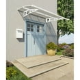 thumbnail image 5 of Palram - Canopia Bordeaux 2230 7' x 4' Polycarbonate/Galvanized Steel Awning - White/Clear, 5 of 7