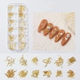 thumbnail image 2 of Shell Piece Diamond Rhinestone Decoration Pearl Butterfly Nail Sticker, 2 of 5