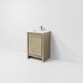 thumbnail image 6 of Lexora Home Lafarre 24" Single Quartz Top Bathroom Vanity with Gun Metal Faucet, 6 of 8