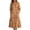 AA-Orange660, variant on XIAONU Women's Plaid Midi Dress Turn-Down Collar Puff-Sleeve Daily Weekend Shirt Gown