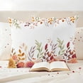 thumbnail image 3 of Fall Flowers Outdoor Waterproof Pillow Covers, Country Autumn Leaves Thanksgiving Plant Decorative Square Throw Pillowcase Sofa Cushion Sham for Patio/Couch/Chair, 16"x16" 2 Pack, 3 of 8