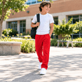 thumbnail image 3 of Tuff Guys Boys Sweatpants 3-Pack Performance Fleece Athletic Pull-On Pants for Boys, 3 of 7