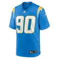 thumbnail image 2 of Men's Nike Teair Tart  Powder Blue Los Angeles Chargers Team Game Jersey, 2 of 6