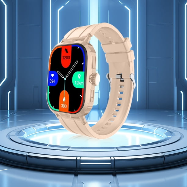 Reloj deportivo inteligente HD Pulsera inteligente Llamadas Bluetooth avanzadas y batería de larga duración Esferas personalizadas con múltiples patrones Pantalla HD de 2,01 pulgadas Akmoler