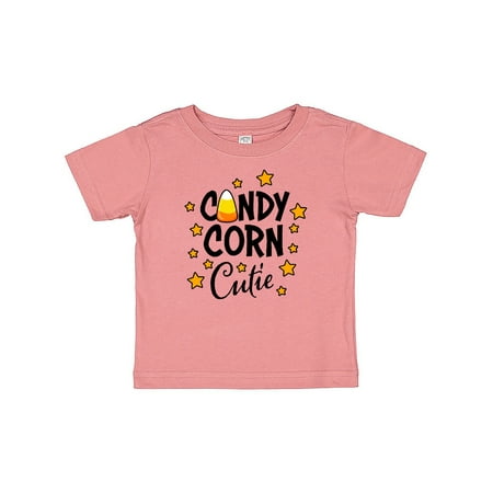 

Inktastic Candy Corn Cutie with Stars Gift Baby Girl T-Shirt