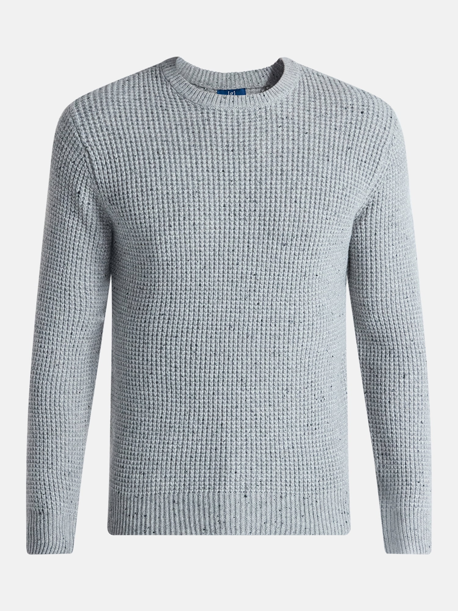 George Men's and Big Men's Waffle Crewneck Sweater with Long Sleeves, Sizes S-3XL