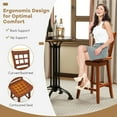 YYAo Counter Bar Stools,Bar Chairs,Counter Height Barstools Set of 2