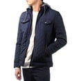 thumbnail image 1 of Ma Croix Mens Quilted Jacket Business Casual Diamond Fleece Lined Padded Winter Jackets, 1 of 7