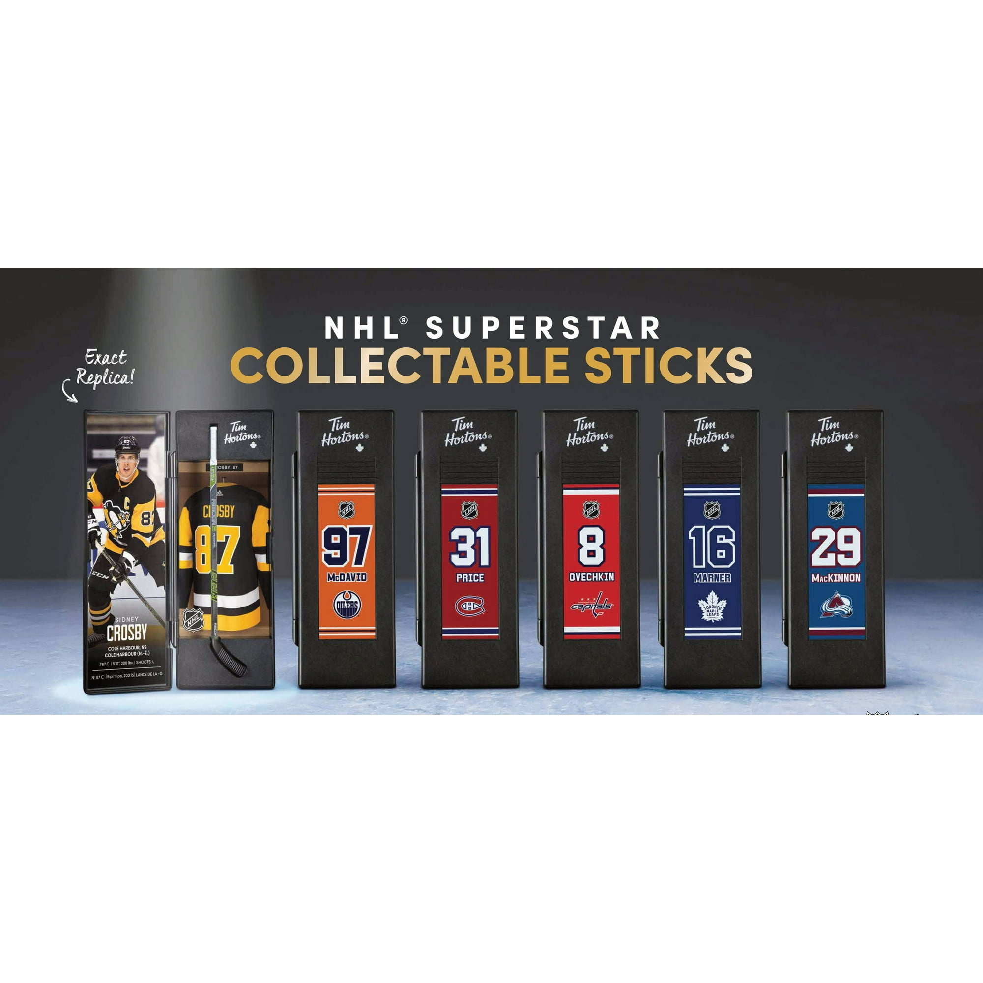 Tim hortons nhl collectible sticks new arrivals