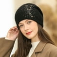 thumbnail image 5 of Wool Slouchy Knit Beanies Winter Hats for Women Soft Warm Slouch Skull Beanie Cap, 5 of 5