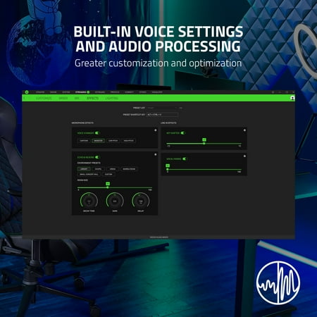 Razer - Audio Mixer for Broadcasting and Streaming - Black