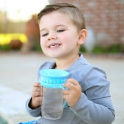 Luv N Care/NUBY Nuby 360 Edge 2 Stage Drinking Rim Cup with Removable Handles & hygienic Cover: 10 Oz/ 300 Ml, 12M+/ Colors Vary, Multi 10638