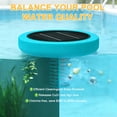 thumbnail image 5 of Solar Pool Lonizer,Floating Water Cleaner and Purifier for Fresh and Salt Water Pools & Spas,equipped with Copper Anode, Spring, Brush and Filter,Round, 5 of 9