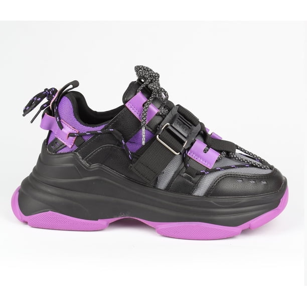 Tenis Sneakers Casual para Dama Hanna MX Packo Black