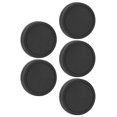 thumbnail image 3 of Keenso 5PCS Bouchon d'Objectif, Durable Bouchon Arrière en Plastique Résistant à l'Usure Couvercle de Protection Adapté pour les Objectifs de Caméra Sans Miroir EOSM, Noir, 3 of 8