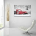 thumbnail image 6 of Epic Art 'Christmas Truck with Plaid Bow' by Lori Deiter Acrylic Glass Wall Art, 36"x24", 6 of 8