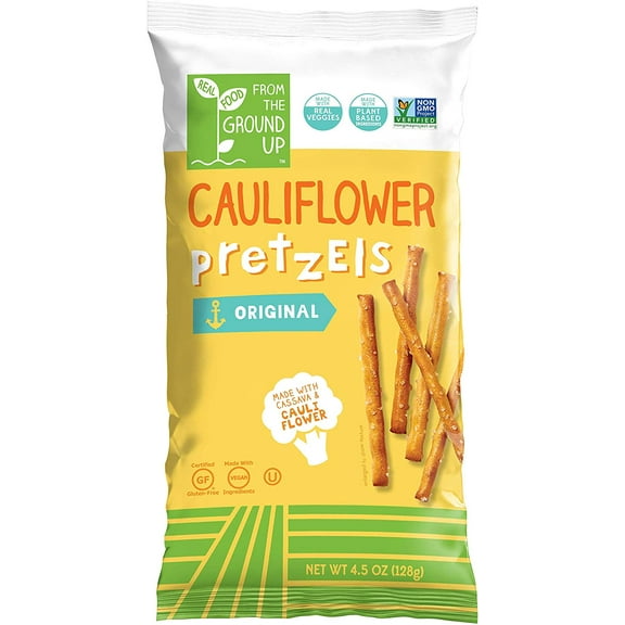 From the Ground Up Cauliflower Pretzels - 6 Pack (Sticks)