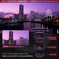 thumbnail image 1 of Xenvo Pro Lens Kit for iPhone and Android, Macro and Wide Angle Lens with LED Light and Travel Case, 1 of 2