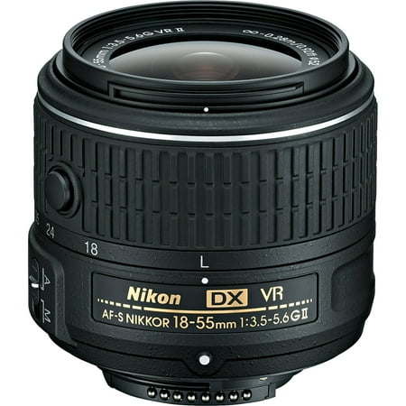 Nikon 18-55mm f/3.5-5.6G VR II DX AF-S Zoom-Nikkor Lens - Factory Refurbished includes Full 1 Year Warranty Nikon 18-55mm f/3.5-5.6G VR II DX AF-S Zoom-Nikkor Lens - Factory Refurbished includes Full 1 Year Warranty