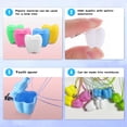 thumbnail image 3 of 10 - Piece Baby Tooth Keepsake Box Set, Multicolor and Portable for Kids, Boys & Girls, 3 of 6