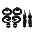 thumbnail image 2 of segolike 12 Pieces / Set Ear Stretching Kit Expander 6/8 / 10mm Acrylic Cone And Stopper 8mm, 2 of 6