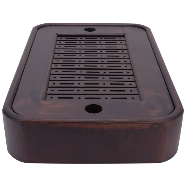 FAGINEY Bamboo Household Tea Tray Storage Type Hotel Tea Set Board For Tea Ceremony Tea
