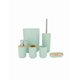 thumbnail image 1 of Accesorios XTELLAR De Baño 6 Piezas De Bambú De Lujo Wc Color Verde claro, 1 of 5