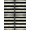 Black And Cream, Pattern 3, variant on ODIKA Layering Cabana Alternating Broad Stripe Symmetrical Striped for Bedroom, Bedside, Nursery, Pet Friendly & Kids Safe