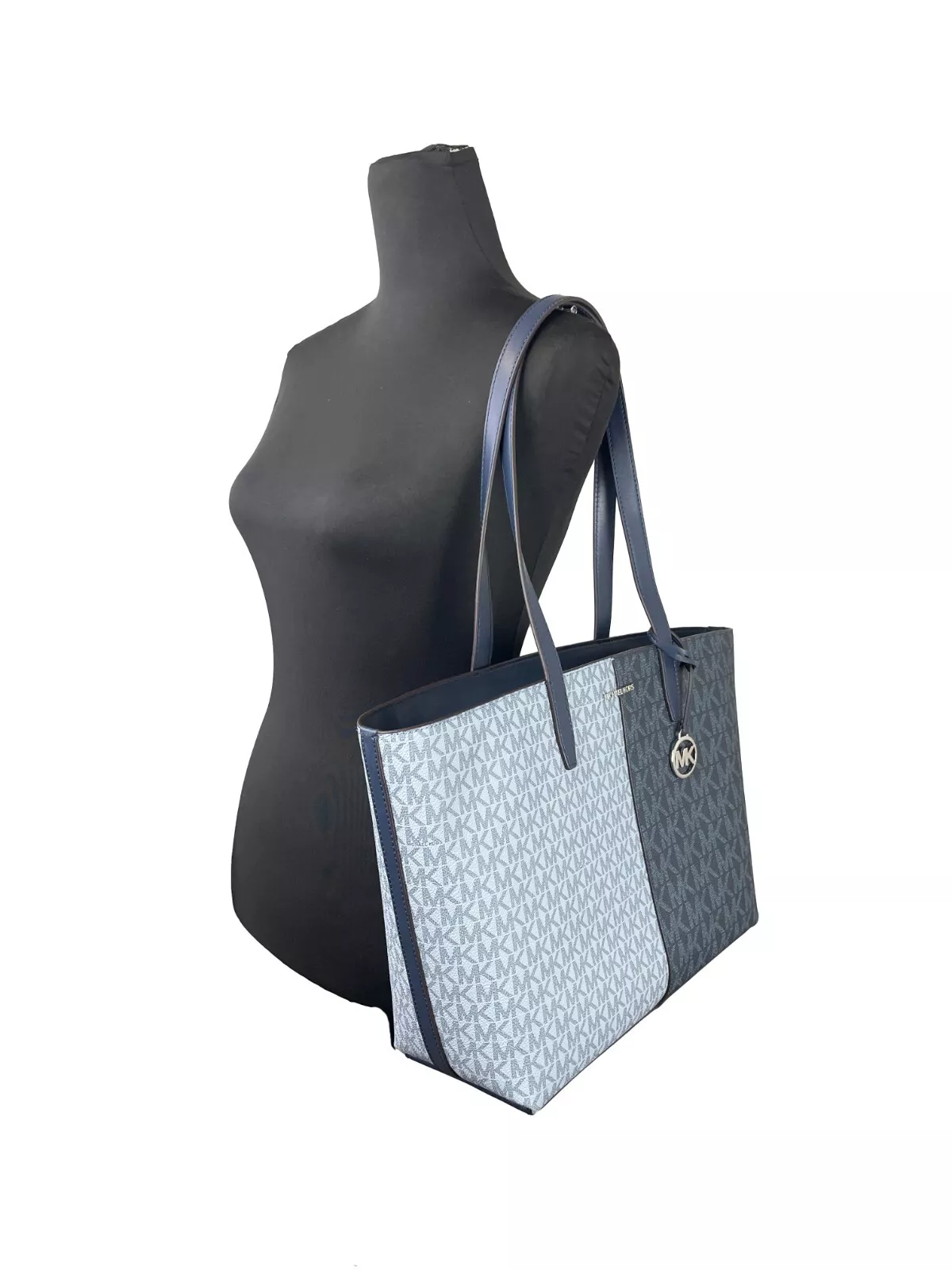 MICHAEL KORS ネイビー トートバッグ マイケルコース MICHAEL KORS バッグ （ネイビー