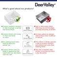 thumbnail image 6 of DV-1K022 Perch 24" L X 18" W Single Bowl Farmhouse/Apron Kitchen Sink with Sink Grid and Basket Strainer, 6 of 14