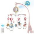 thumbnail image 6 of Baby Musical Crib Mobile with Projector Night Light Cartoon Rattles and Remote for Infant Boys Girls, 6 of 13