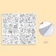 thumbnail image 5 of Rollo de papel para colorear continuo, pegatinas para colorear de pared con dibujos artísticos DIY 30cmx300cm, 5 of 8