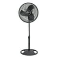 thumbnail image 3 of Lasko 16" Adjustable Oscillating Pedestal Fan with 3 Speeds, 2521, Black, 18" L, New, 3 of 9