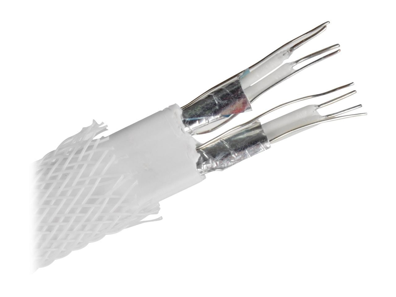 SilverStone 90 Degree SATA III with Locking Mechanism, White (RL-CP08W)