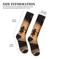 thumbnail image 2 of Picia Vintage Family History Book Printed Sports Compression Socks - 15-20mmHg Graduated Compression, High-Performance Soft and Breathable Socks for Men and Women, 2 of 5