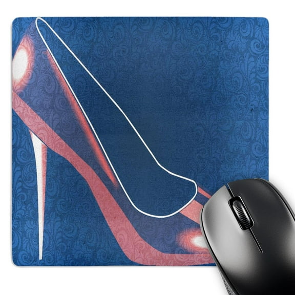 3dRose, Decorative Red Shoe - High Heel - Womens Fashion, MousePad