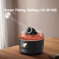 thumbnail image 3 of Difusor De USB, Humidificador De Niebla Fría Con Luz De 7 Colores, Difusor De Aceite Esencial De Aromaterapia Con Temporizador, Tanque De Agua De 300 Ml Para El Hogar,, 3 of 7