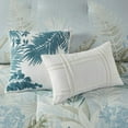 thumbnail image 3 of Gracie Mills Romero Coastal Haven 6-Piece Oversized Cotton Comforter Set with Throw Pillow - GRACE-15548, 3 of 5