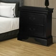 thumbnail image 6 of Attractive Pine Wood Night Stand,Black - Saltoro Sherpi, 6 of 6