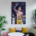 thumbnail image 6 of Alex Pereira Boxer Poster Canvas Poster Artworks Picture Print Poster Wall Art Painting Canvas Gift Decor Home Posters Decorative 16x24inch(40x60cm), 6 of 6