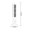thumbnail image 2 of Ventilador de torre eléctrico Oficina en casa Escritorio Portátil USB Vertical Mini ventilador de refrigeración por aire AweSitey HA6074-01B, 2 of 6