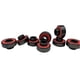 thumbnail image 1 of FREESPORT Black Bearings for Inline Skate or Skateboard (Pack of 8), 1 of 5