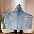 thumbnail image 4 of Glow Blanket Game Dormitory Blanket With Hat Blanket Warm Blanket Thickened Air Conditioner Blanket, 4 of 12