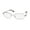 silver, variant on DANA BUCHMAN MRS. GUNNERSON TITANIUM ALLERGY FREE CLASSIC EYEGLASS FRAME/GLASSES