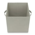 thumbnail image 4 of Casafield Set of 6 Fabric Storage Cube Bins, Light Gray - 11" Collapsible Foldable Cloth Baskets for Shelves and Cubby Organizers, 4 of 7